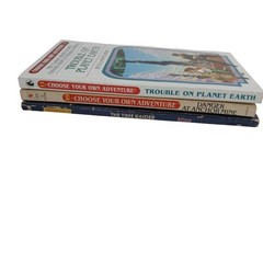 Vintage Choose Your Own Adventure & Twistalot Books Lot of 3 First Edition PB
