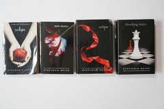 Twilight Saga Book Series 1-4 Stephenie Meyer New Moon Eclipse Breaking Dawn lot