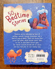 50 Bedtime Stories by Miles Kelly Paperback Book 512 Pages Like New Condition
