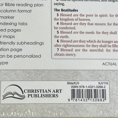 Purple KJV Gift Edition Bible Purple (Leather / Fine Binding) New