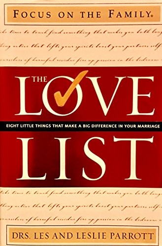 Love List, The – Hardcover By Les Parrott – VERY GOOD