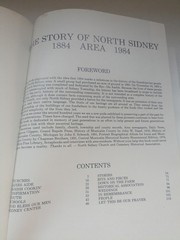 North Sidney Area Michigan 1884 To 1984 Montcalm County Hardback