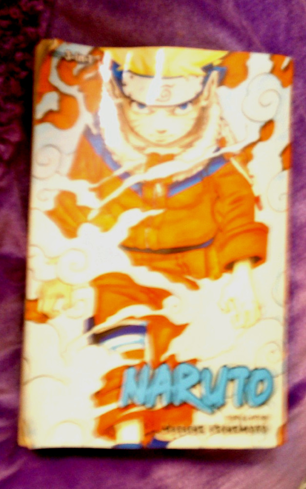 Naruto (3-In-1 Edition), Vol. 1, 2, 3 English Manga Anime Shonen Jump