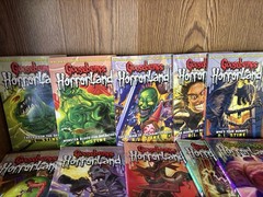 R.L. Stine Goosebumps & Just Beyond Paperback Book Lot Scholastic Ages 9-12