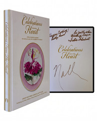 CELEBRATIONS FROM THE HEART 3X SIGNED HC Schubert / Sims / Hollis SOUTHERN FOOD