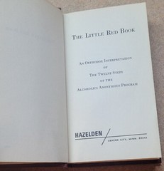 The Little Red Book 1957 Hazelden Publishing Hardcover AA