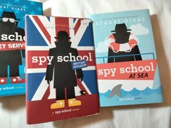 Spy School Stuart Gibbs Books 1-7, 9 LOT