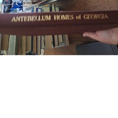 Antebellum Homes of Georgia David King Gleason 1987 Architecture History Book