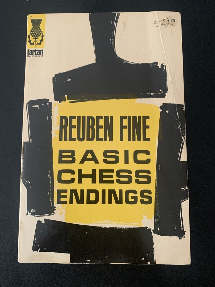 Basic Chess Endings by Reuben Fine 1972 Trade Paperback Revised Edition