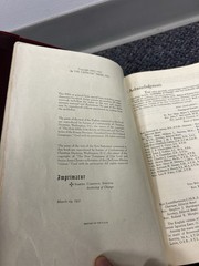 Catholic Home Edition HOLY BIBLE 1950 Red Letter Illustrated John P. O’Connell