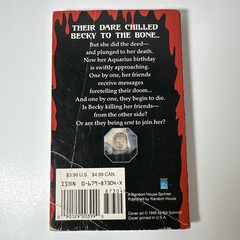 Zodiac Chillers #1 Rage Of Aquarius – Carol Ellis First Printing