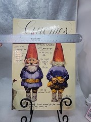 Junk Journalers Dream Gnomes Book 212 Pages Of Color Illustrations Pre-owned