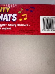 The Wiggles 2014 Coloring & Activity Placemats Book Unused 36 Pages