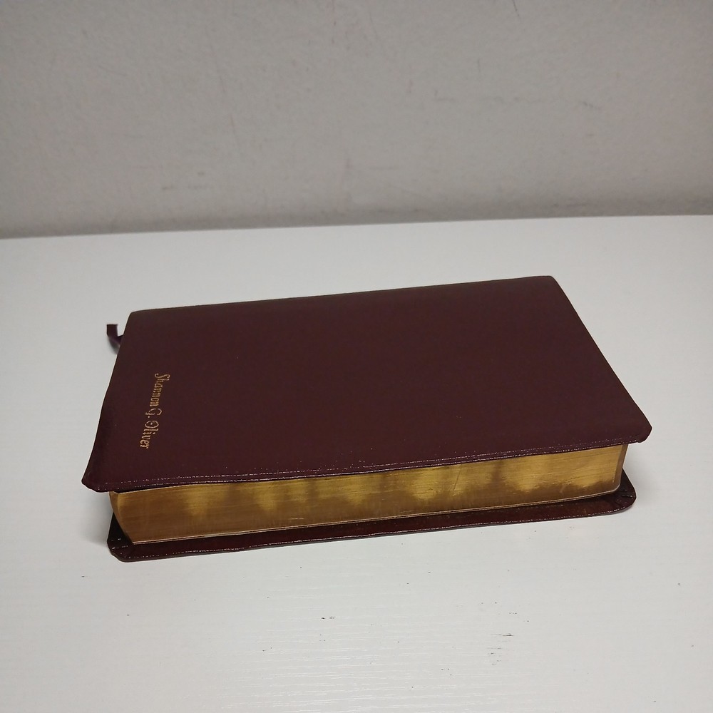 The Student Bible New International Version 1996 Edition Burgundy Bonded Leather