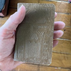New Testament Bible 1941 Pocket Miniature Travel Size 4.5″ National Bible Press