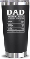 Humorous 20 Oz Tumbler for Dad – Break-Resistant, BPA-Free, Birthday Essential