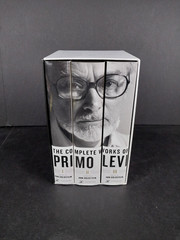 2015 Complete Works of Primo Levi 3 Hardcover Book Set by Primo Levi + Slipcase!
