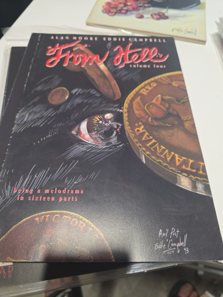 From Hell by Alan Moore (1994, Trade Paperback)