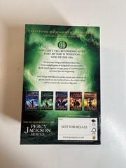 Complete Series Set PERCY JACKSON 1-5 Rick Riordan Paperback Books Epic Heroes