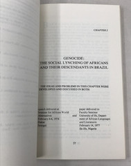Mixture or Massacre? Essays in the Genocide of a Black People 1979 E-40