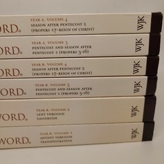 Feasting on The Word 6 Book Year A Volume 3 & 4 Year B Volume 1-2-3-4 Complete