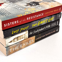Book Lot NEW! FOLEY WELLS WOOD KLINE Historical Fiction Novels Guest List/Exiles