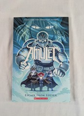 Amulet Box Set Books 1-7 Kazu Kibuishi Collection Graphix Scholastic Box Sleeve