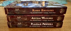 J ROBERT KING The Blood Wars Trilogy PLANESCAPE Tsr 1996 PAPERBACK Book SET