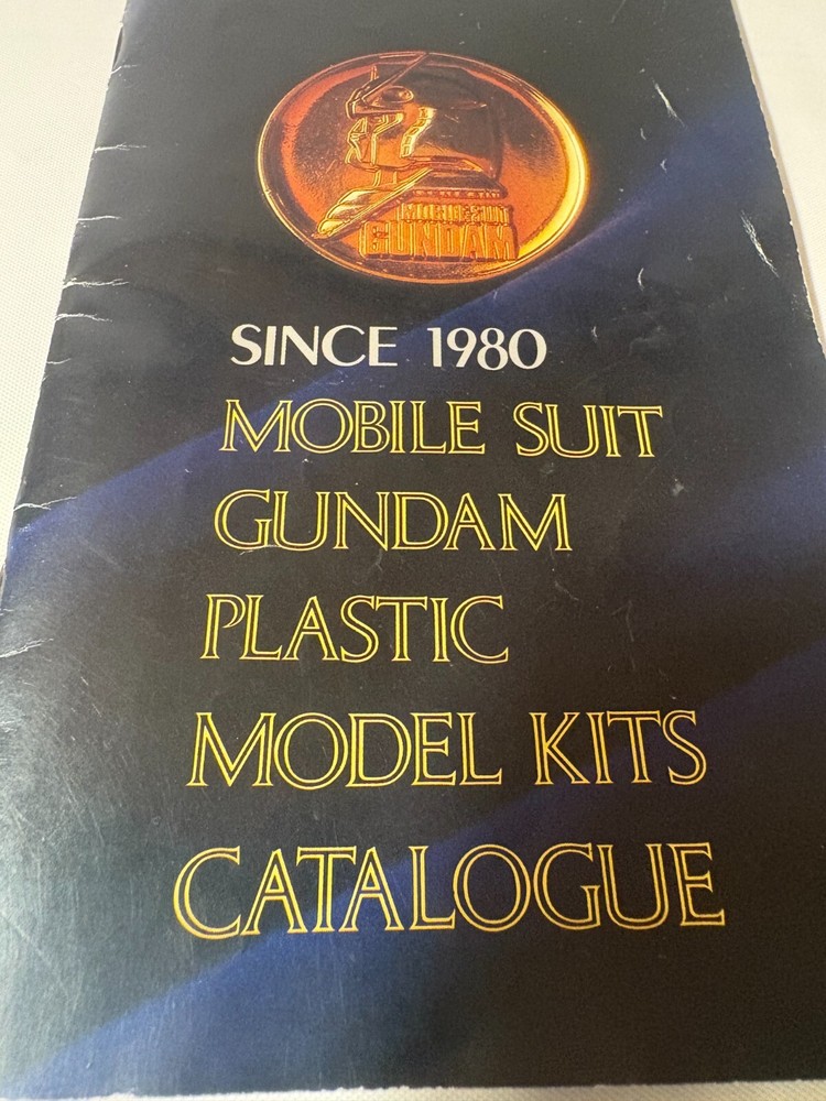 Mobile Suit Gundam Plastic Model Kits Catalogue 1990 Gundam Collectible Book