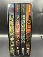 The Maze Runner Series 4 Book Box Set James Dashner YA Dystopian Paperbacks Lot