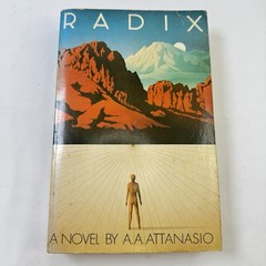 AA ATTANASIO 1st Ed Book Lot BEASTMARKS In Other Worlds RADIX William Morrow