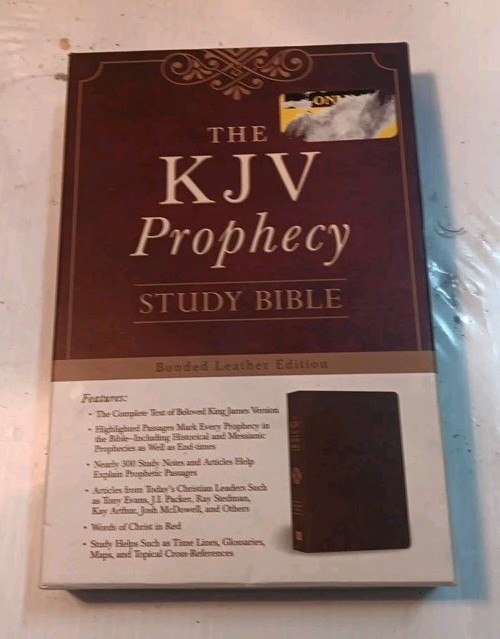KJV Prophecy Study Bible King James Version Bonded Leather Edition