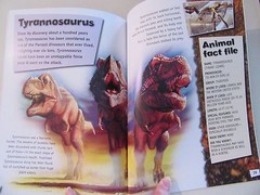 Lot of 3 NEW Awesome Ancient Animals Dinosaurs Reptiles T-Rex Fossils Ages 8-12