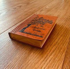 Personalized Family Bible | Custom KJV Family Tree Study Bible | Engraved Bible