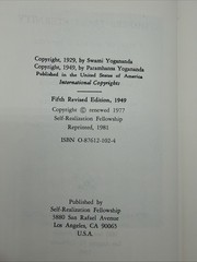Paramahansa Yogananda Whispers from Eternity Leatherbound Hardcover 1st Version