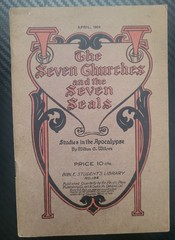 Bible Students Library, No 184 – The Seven Churches – Pacific Press Pub – 1904