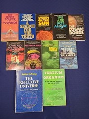 11 Vintage Occult Paperback Books – Consciousness Pyramids Etc