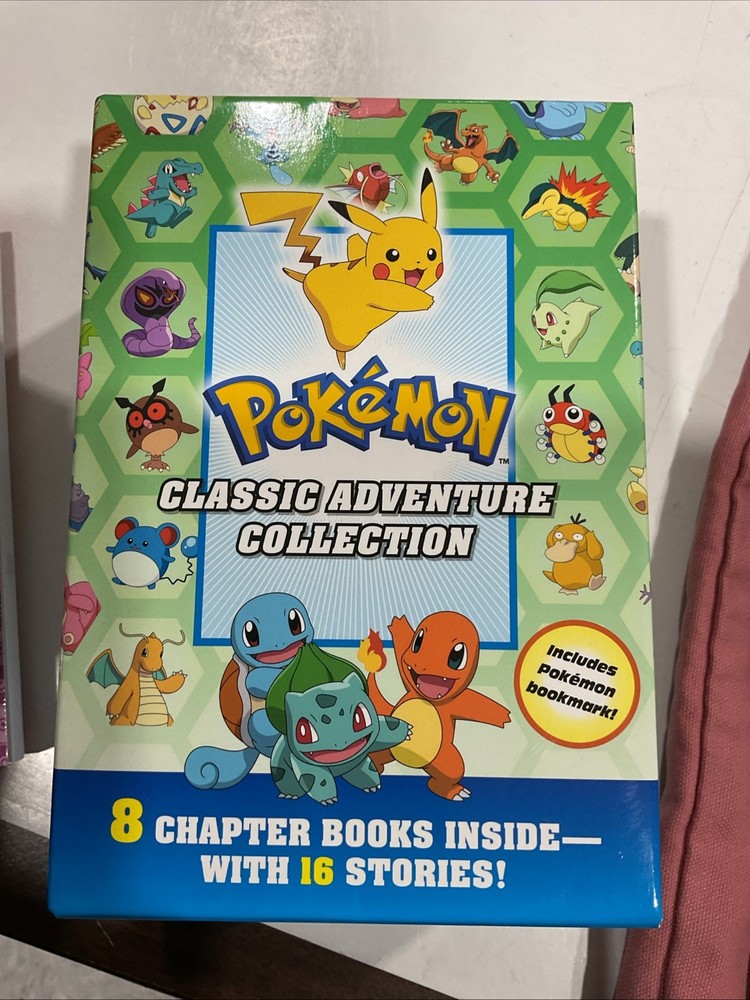 Pokemon Classic Adventure Collection: 8 Chapter Books Box Set