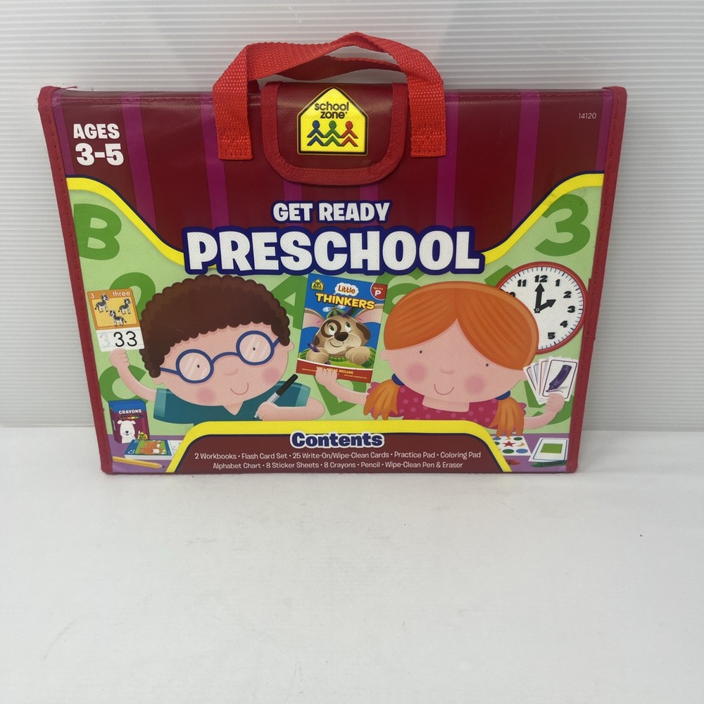School Zone Get Ready Preschool Learning Playset by School Zone: New