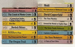 Lot of 17 Moby Books Illustrated Classic Editions Vintage Mini Paperback Books