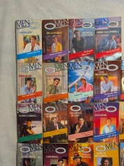 Silhouette Men Made In America Book Lot Of 34 Romance Paperbacks Mixed Authors