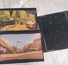 STAR WARS Magnetic Play Set The Rise of Skywalker Book, 6 Cards, 18 Characters