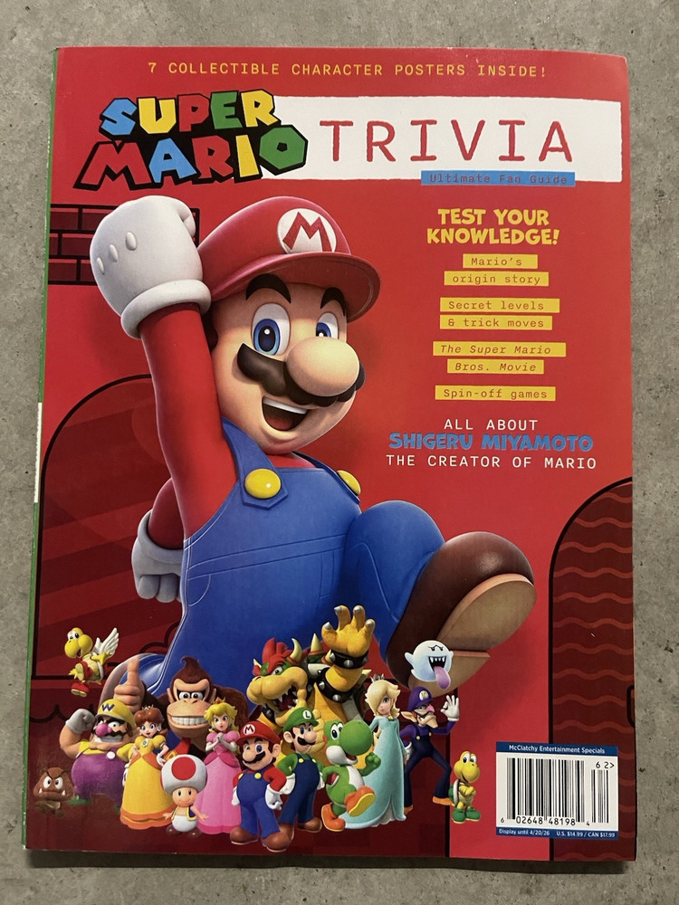 TIME Magazine Bundle Super MARIO TRIVIA