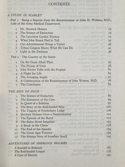The Complete Sherlock Holmes 1930 Doubleday with Book Marker