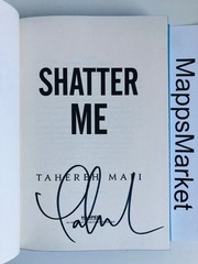 SIGNED Shatter Me Tahereh Mafi COLLECTOR’S DELUXE LIMITED EDITION HC ~ Stenciled
