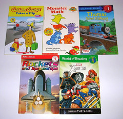 Lot 25 LEVEL 1 BOYS – I Can Read, Step Into Reading, Scholastic Readers Books