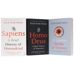 Yuval Noah Harari 3 Books Set Collection – Non-Fiction – Paperback