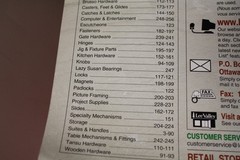 2007/2008 LEE VALLEY Hardware Catalog 256 pages