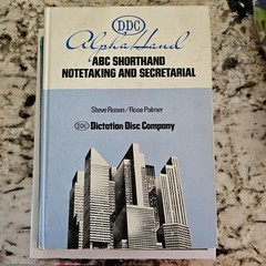 DDC Alpha Hand ABC Shorthand Notetaking and Secretarial – Steve Rosen Hardcover
