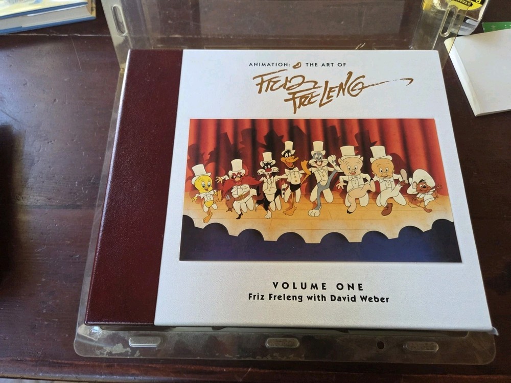 Animation: The Art of Fritz Freleng Volume One Illustrated Hardcover Book Signed